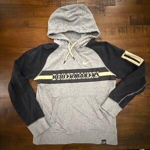 Nike Purdue Boilermakers Hoodie Pullover Collegiate‎ Athleisure Sweatshirt M
